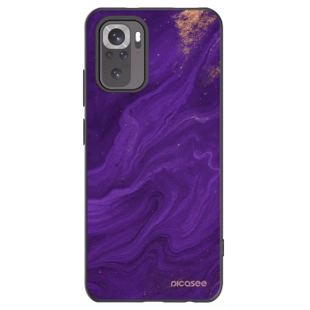 Picasee Xiaomi Redmi Note 11S 4G Hülle - Schwarzes Silikon - Purple
