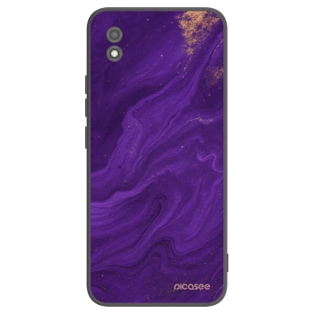 Picasee Realme C11 (2021) Hülle - Schwarzes Silikon - Purple