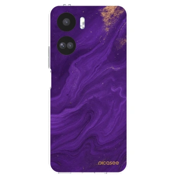 Picasee Honor 90 Lite 5G Hülle - Transparentes Silikon - Purple