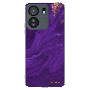 Picasee Xiaomi Redmi 13C 4G Hülle - Transparentes Silikon - Purple