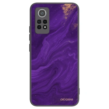 Picasee Xiaomi Redmi Note 12 Pro 4G Hülle - Schwarzes Silikon - Purple