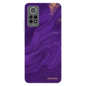 Picasee Xiaomi Redmi Note 12 Pro 4G Hülle - Transparentes Silikon - Purple
