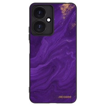 Picasee Xiaomi Redmi 13C 5G Hülle - Schwarzes Silikon - Purple