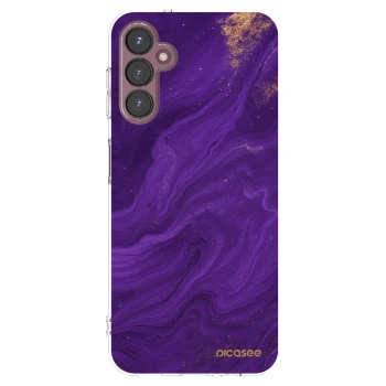 Picasee Samsung Galaxy A05s A057G Hülle - Transparentes Silikon - Purple