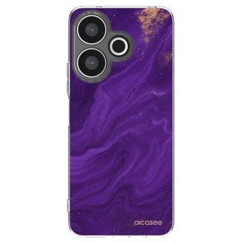 Picasee Xiaomi Redmi 13 4G Hülle - Transparentes Silikon - Purple