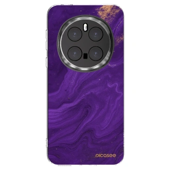 Picasee Honor Magic7 Pro 5G Hülle - Transparentes Silikon - Purple