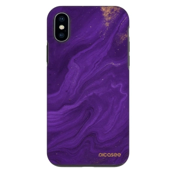 Hülle für Apple iPhone X/XS - Purple