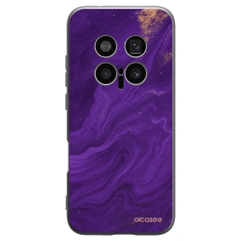 Picasee Honor Magic8 Pro 5G Hülle - Schwarzes Silikon - Purple