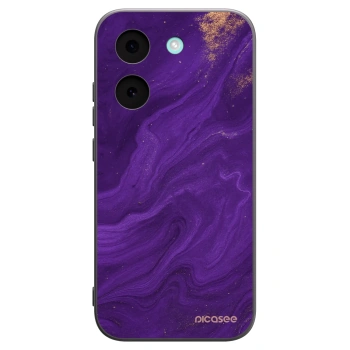 Picasee Xiaomi Poco X8 Pro Hülle - Schwarzes Silikon - Purple
