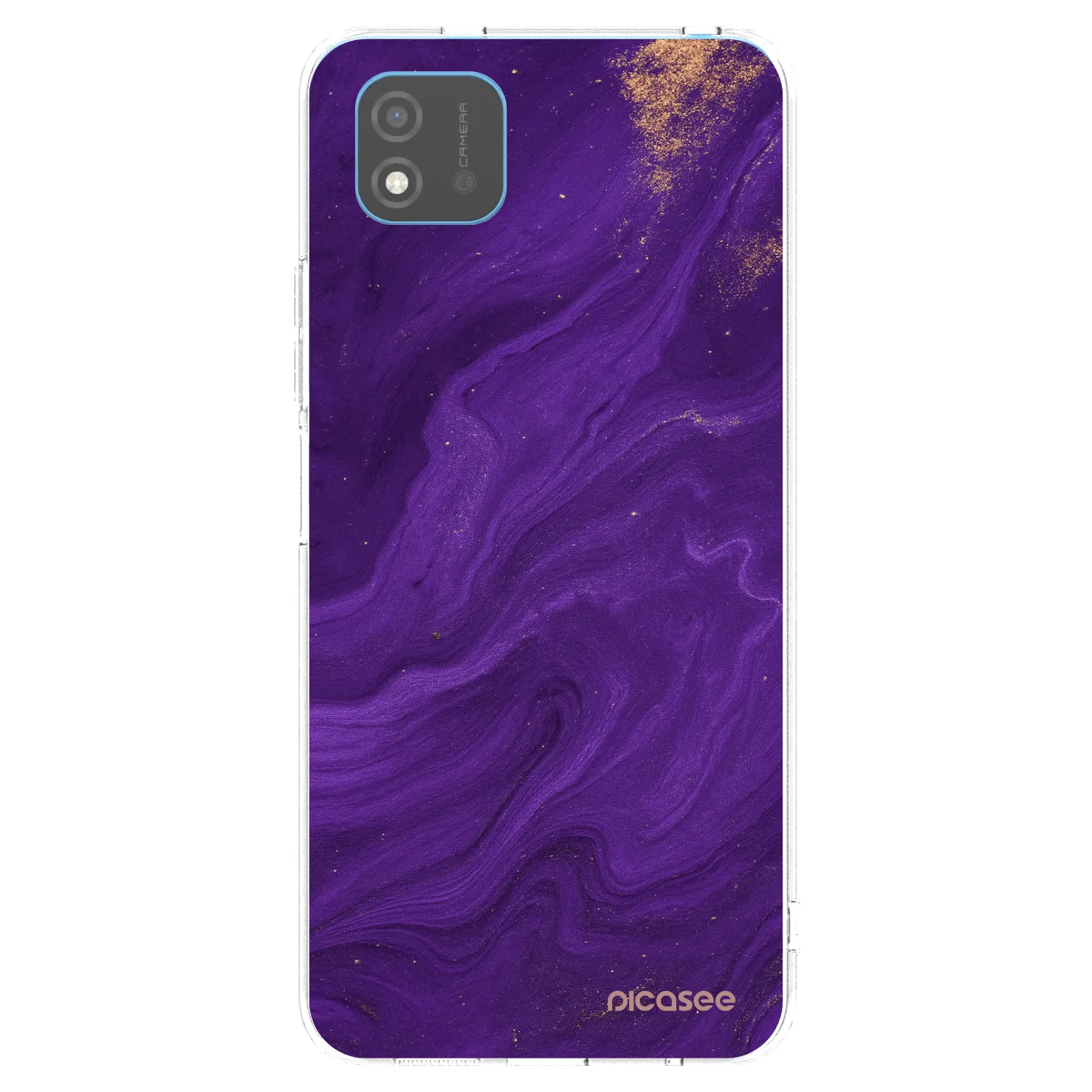Picasee Realme C11 (2021) Hülle - Transparentes Silikon - Purple