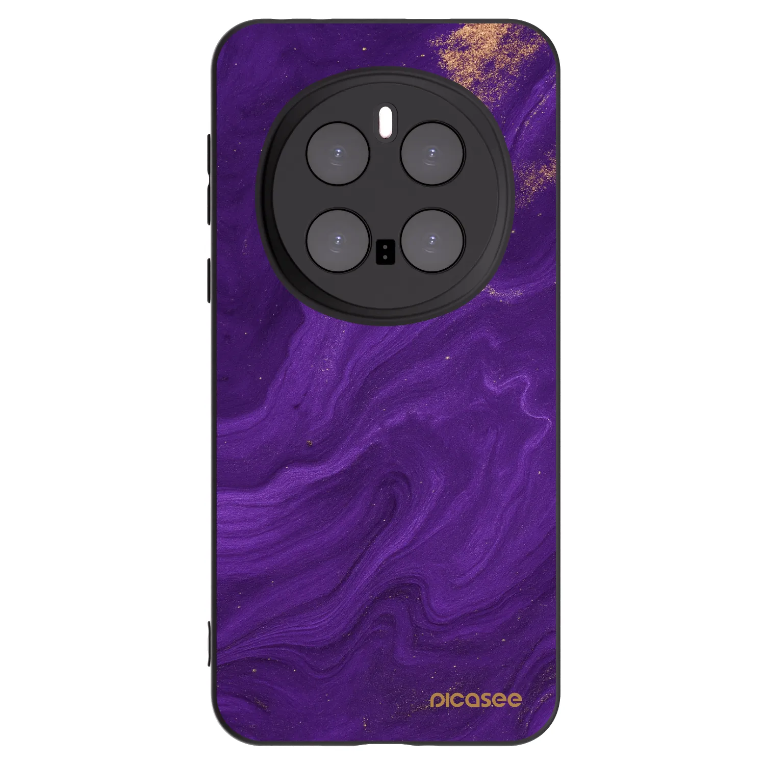 Picasee Honor Magic7 Pro 5G Hülle - Schwarzes Silikon - Purple