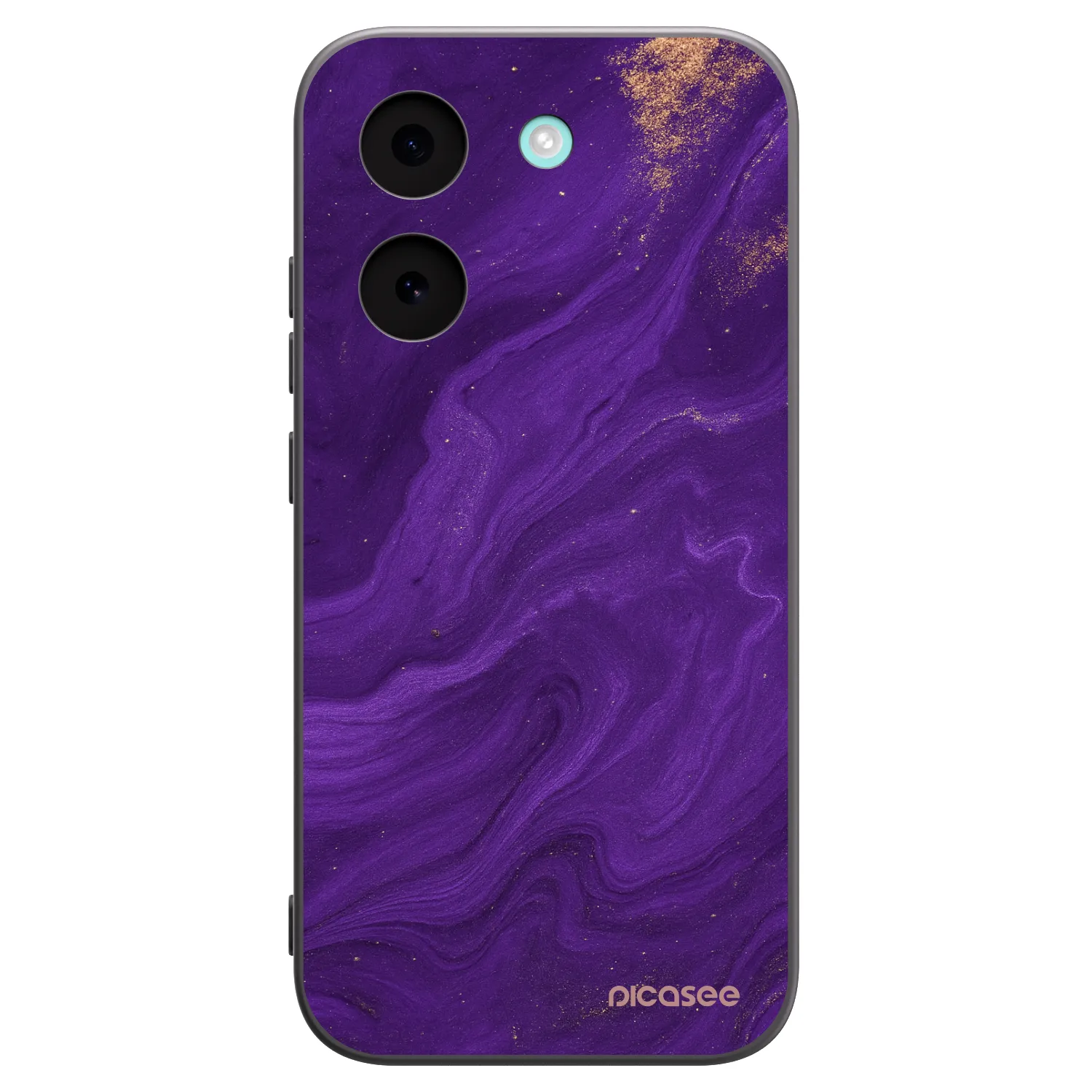 Picasee Xiaomi Poco X8 Pro Hülle - Schwarzes Silikon - Purple