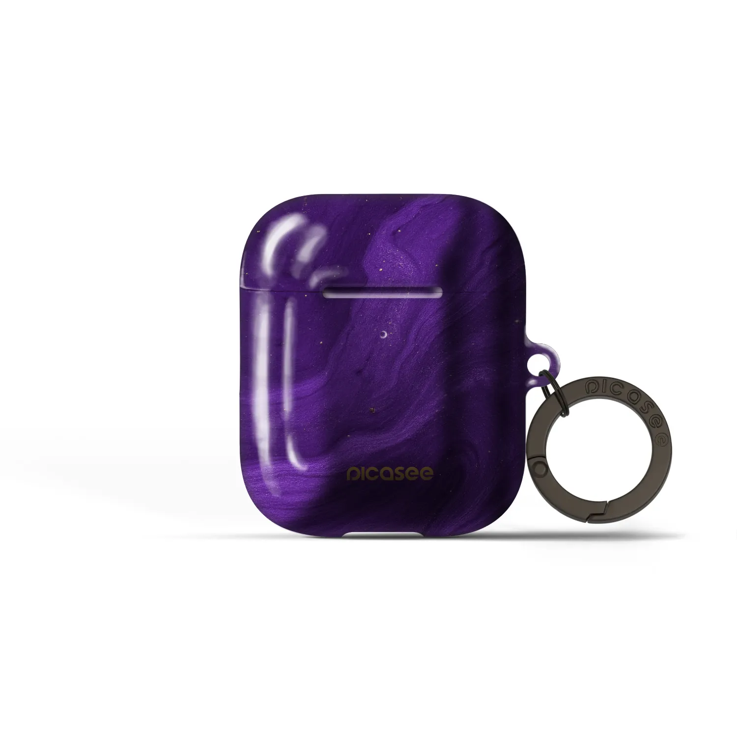 Picasee Obal pro Apple AirPods 1 - Purple