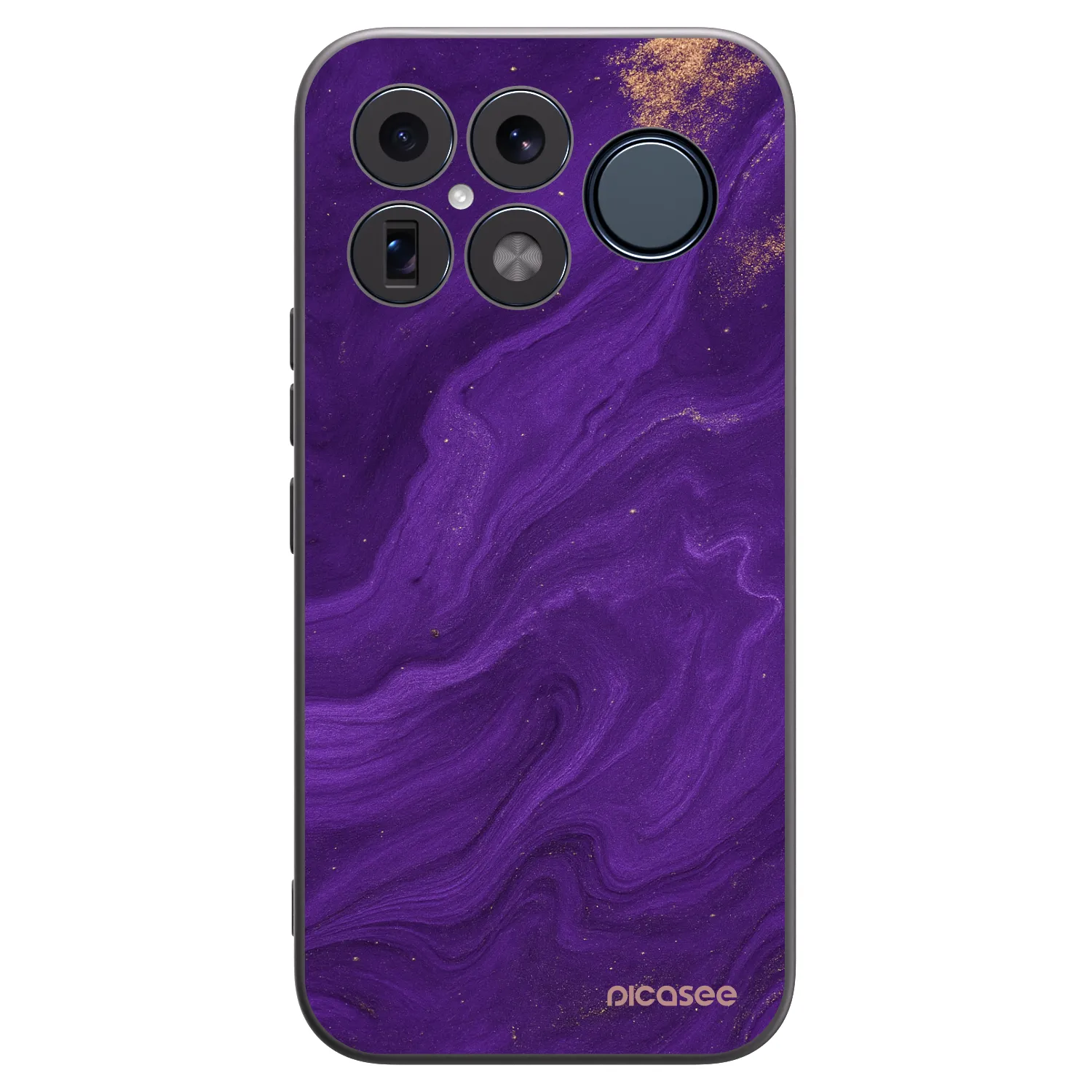 Picasee Xiaomi Poco F8 Ultra Hülle - Schwarzes Silikon - Purple