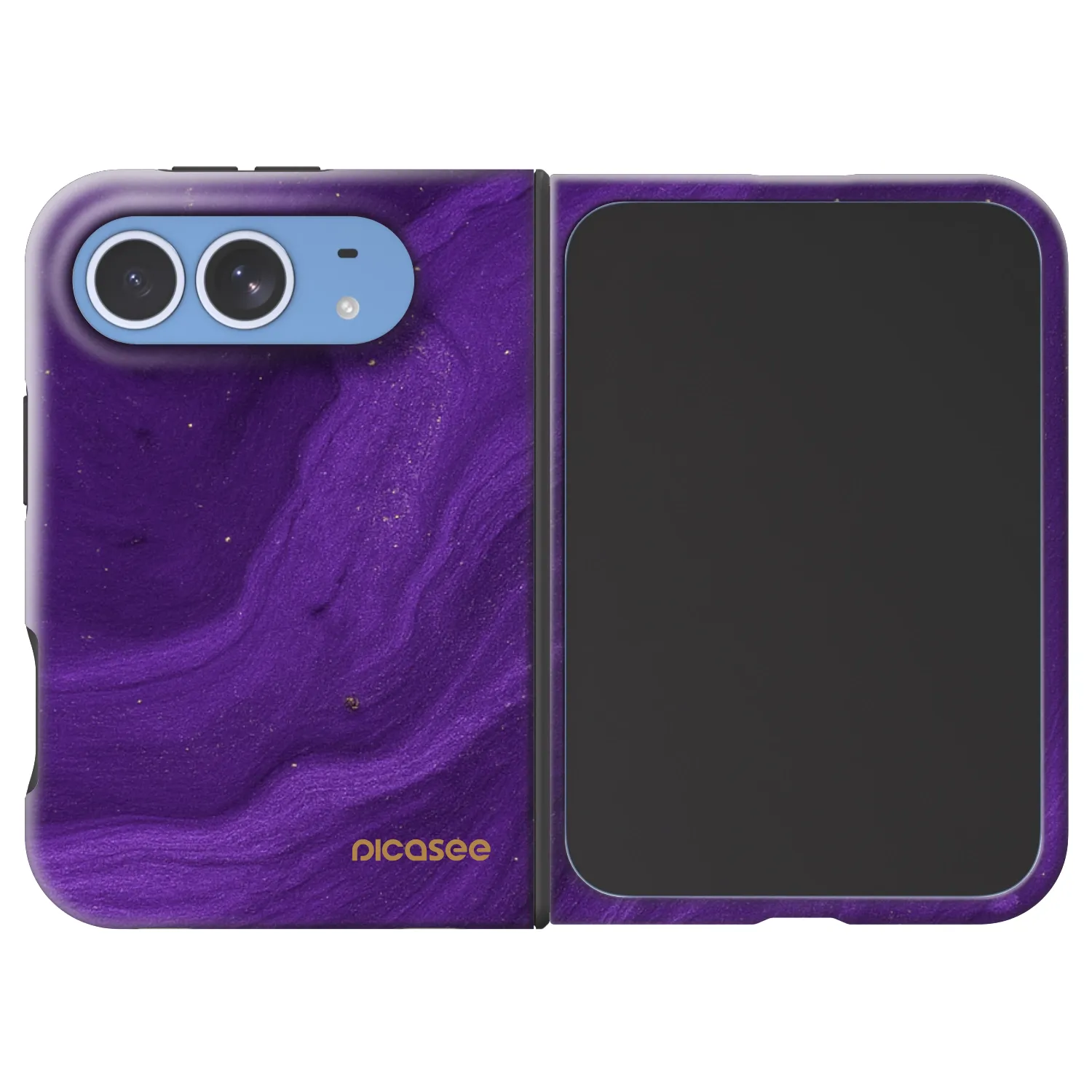 Picasee Fashion Case MagSafe für Apple iPhone Duo - Purple