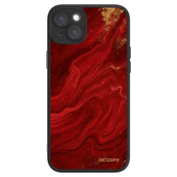 Picasee ULTIMATE CASE MagSafe für Apple iPhone 15 Plus - Red