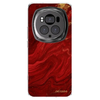 Picasee Honor Magic6 Pro Hülle - Transparentes Silikon - Red