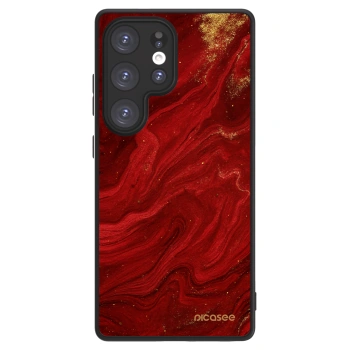 Picasee ULTIMATE CASE PowerShare für Samsung Galaxy S25 Ultra 5G - Red