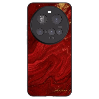 Picasee Xiaomi 15 Ultra Hülle - Schwarzes Silikon - Red