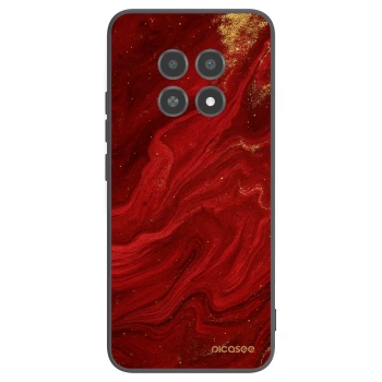 Picasee Realme 12X Hülle - Schwarzes Silikon - Red