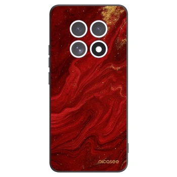 Picasee Xiaomi Redmi Note 15 Hülle - Schwarzes Silikon - Red