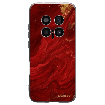 Picasee Honor Magic8 Pro 5G Hülle - Schwarzes Silikon - Red