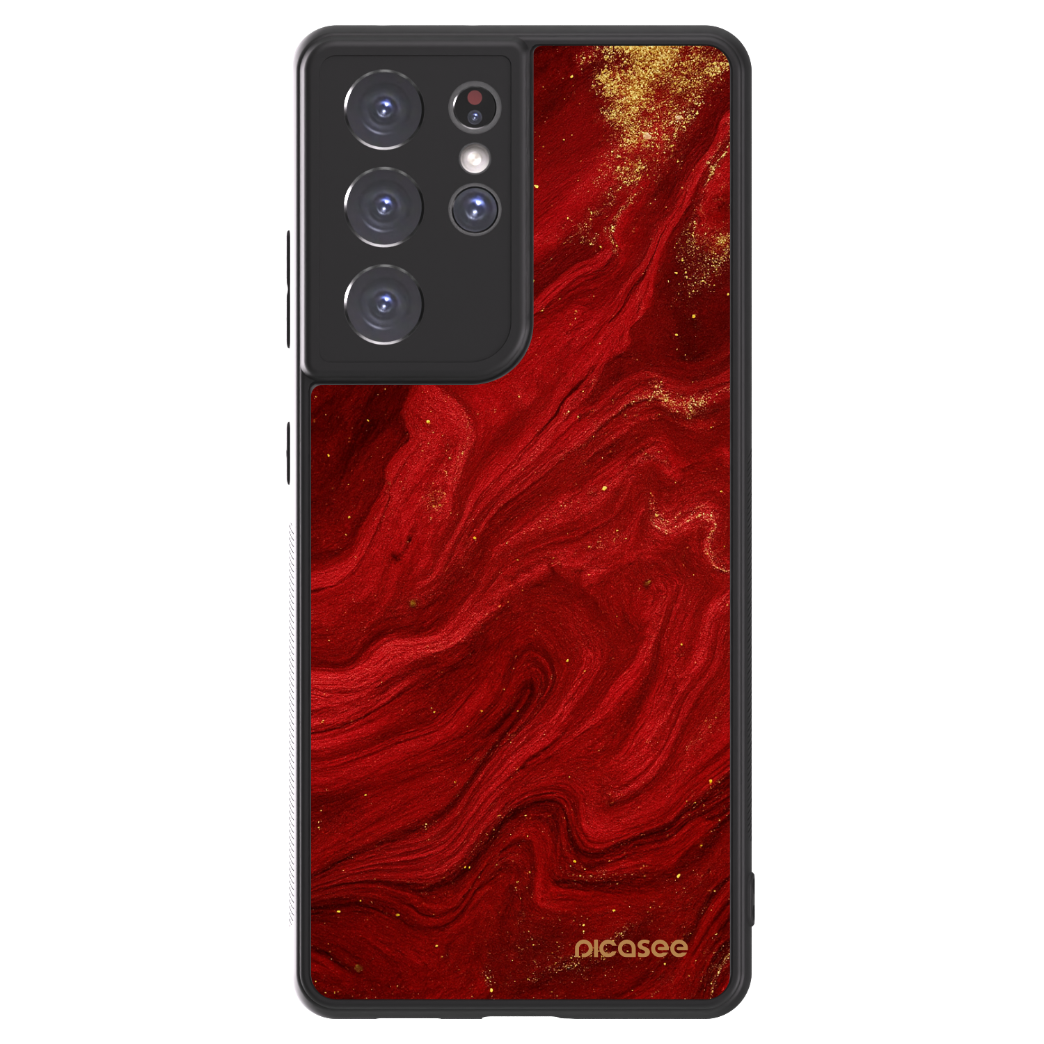Picasee ULTIMATE CASE für Samsung Galaxy S21 Ultra 5G G998B - Red