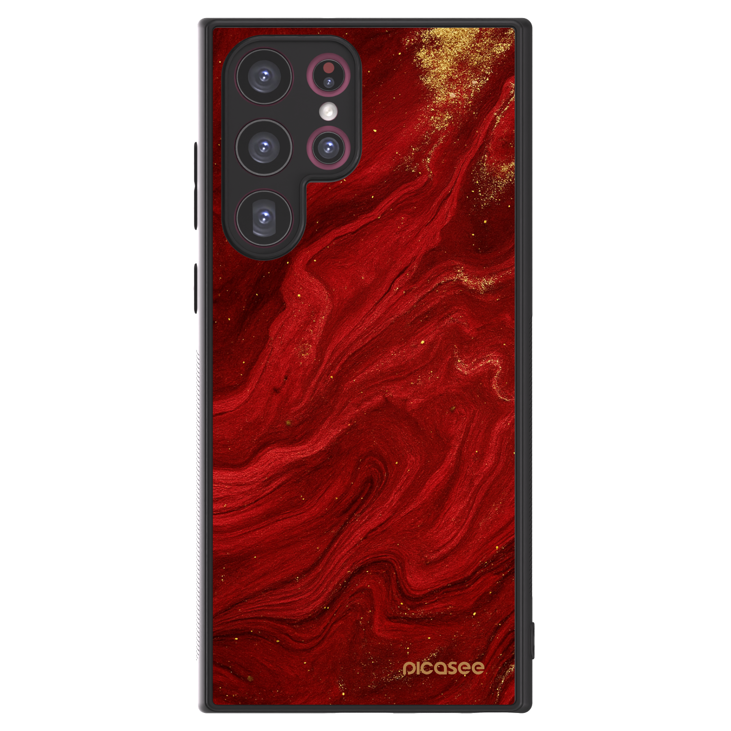 Picasee ULTIMATE CASE PowerShare für Samsung Galaxy S22 Ultra 5G - Red