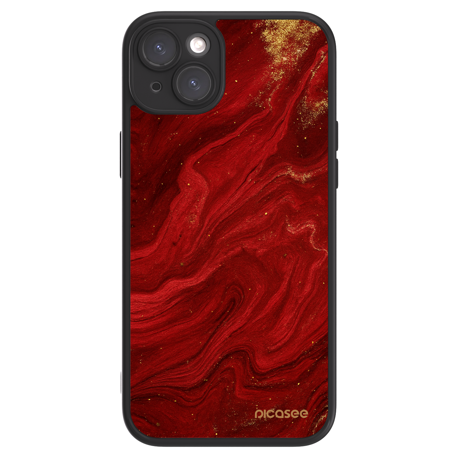 Picasee ULTIMATE CASE MagSafe für Apple iPhone 15 Plus - Red