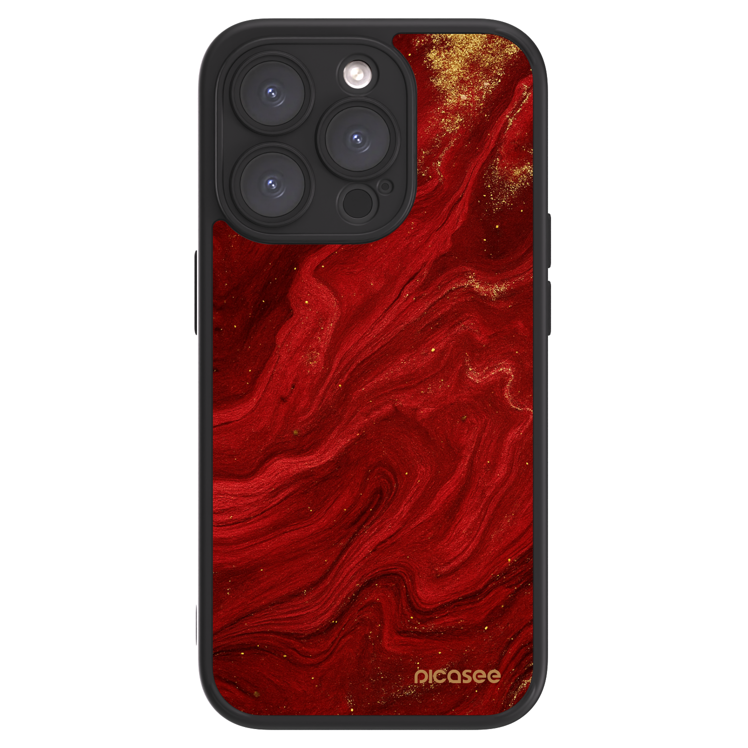 Picasee ULTIMATE CASE MagSafe für Apple iPhone 15 Pro - Red