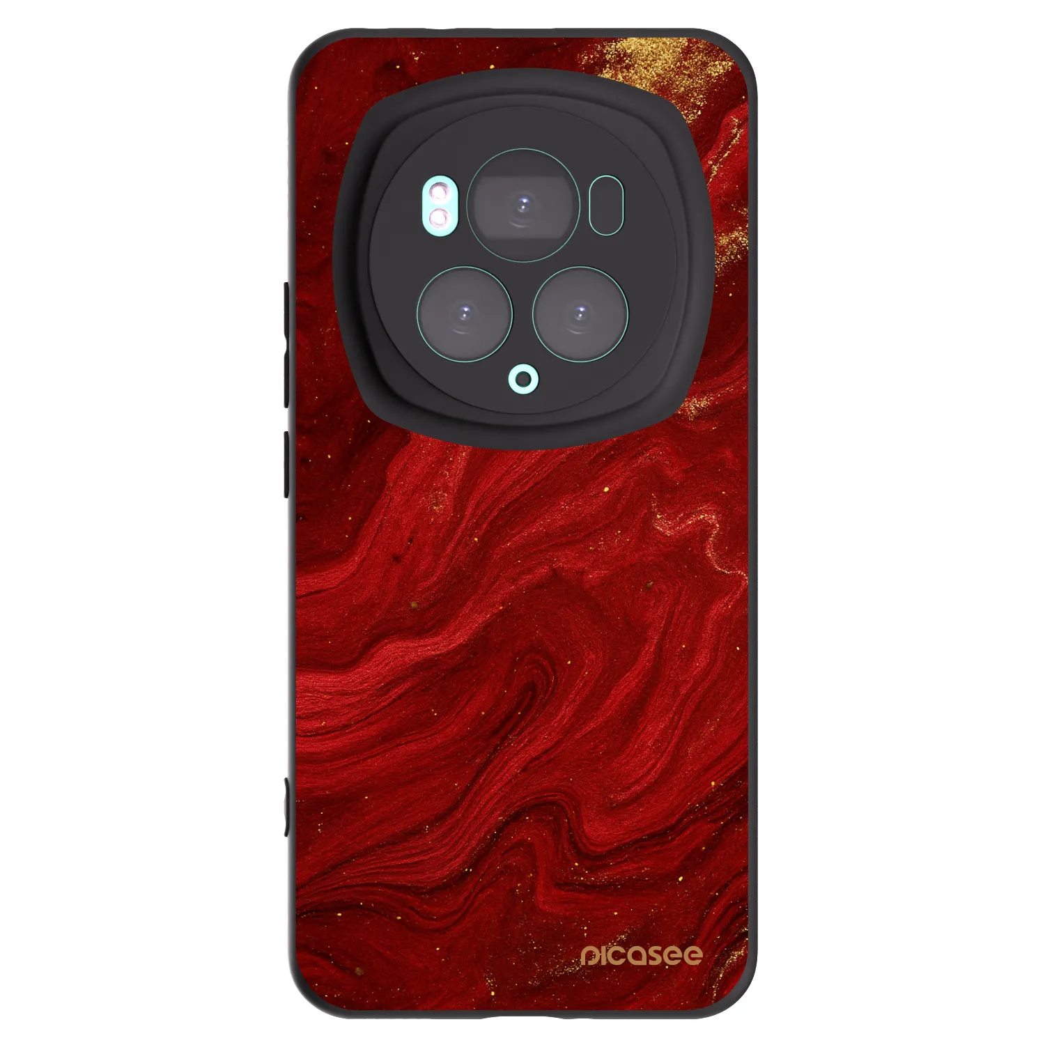 Picasee Honor Magic6 Pro Hülle - Schwarzes Silikon - Red