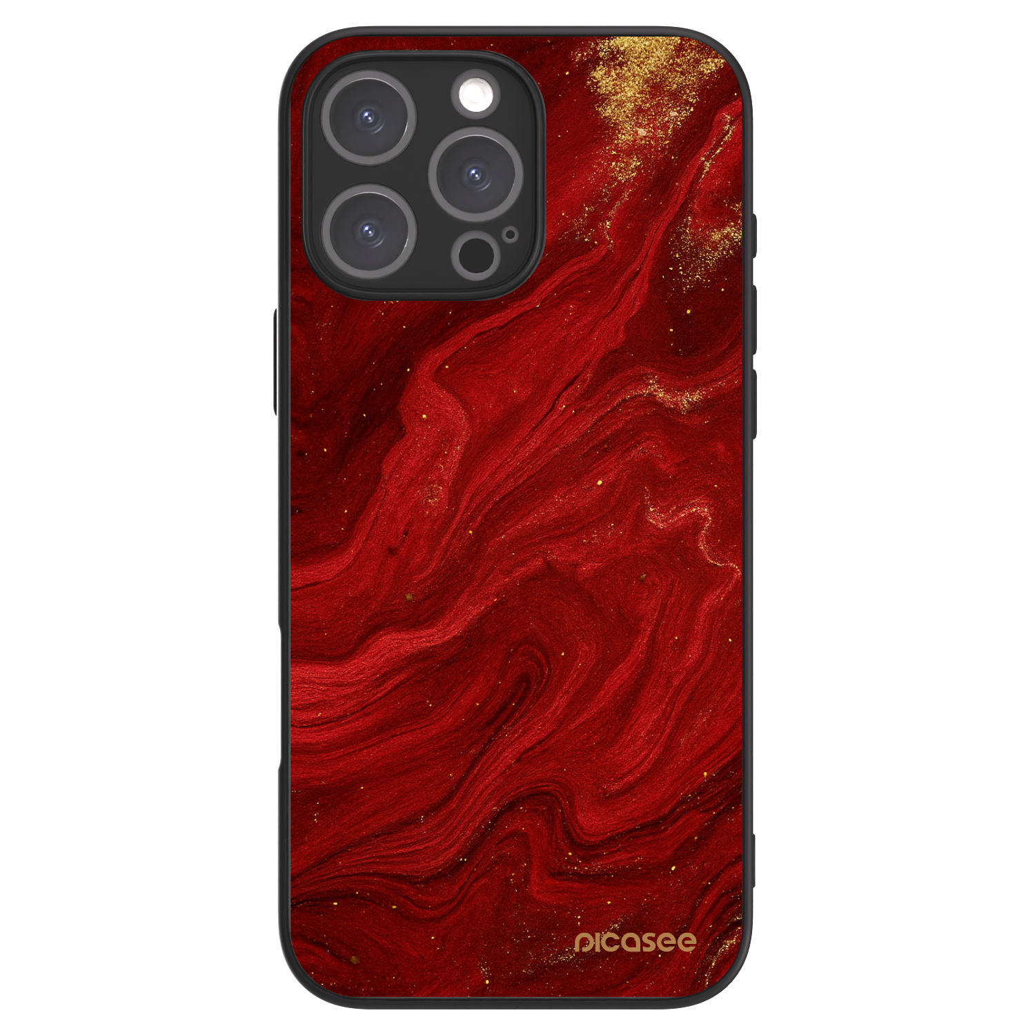 Picasee ULTIMATE CASE MagSafe für Apple iPhone 16 Pro Max - Red