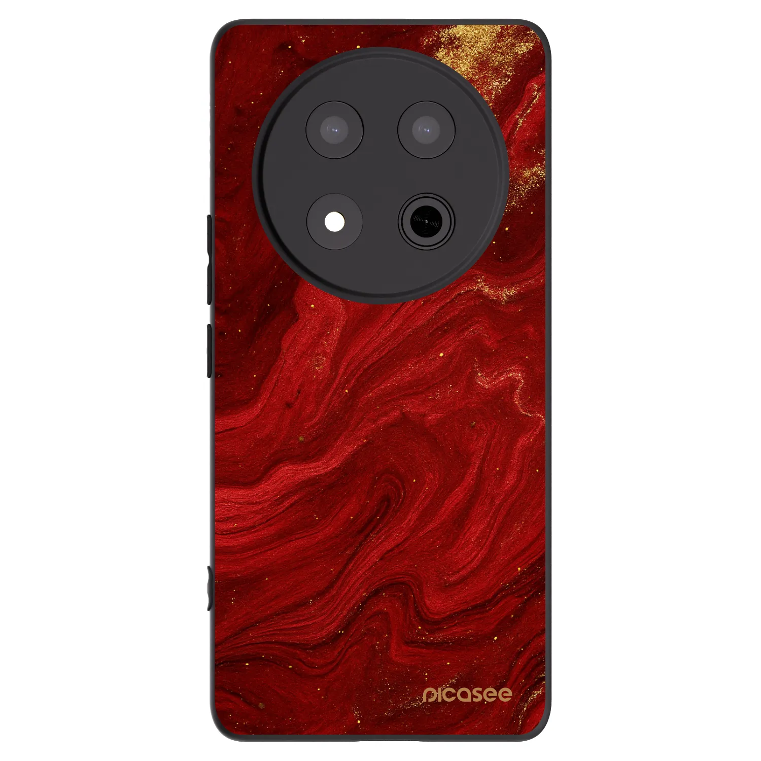Picasee Honor Magic7 Lite 5G Hülle - Schwarzes Silikon - Red