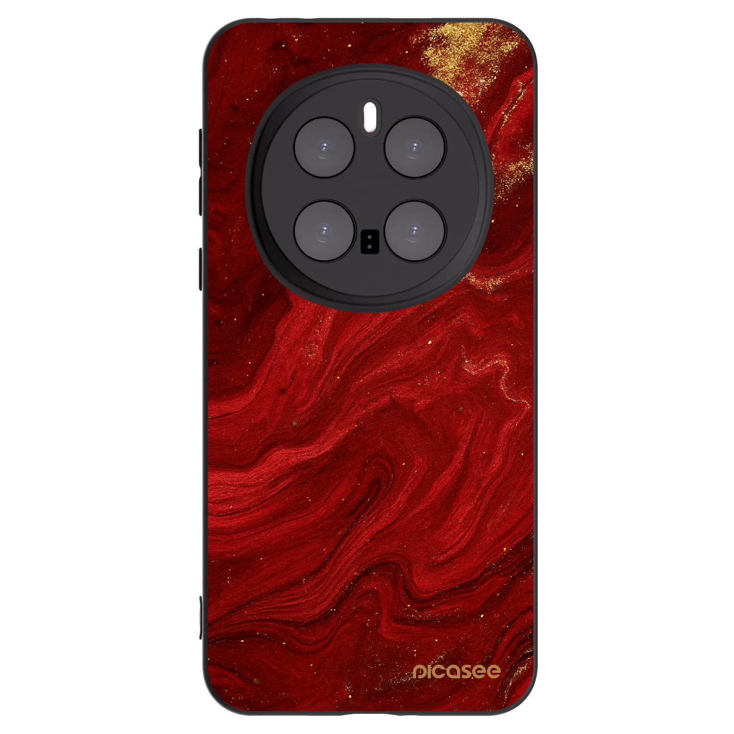 Picasee Honor Magic7 Pro 5G Hülle - Schwarzes Silikon - Red