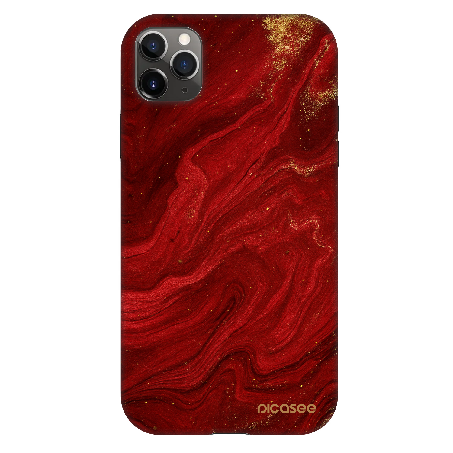 Picasee Fashion Case für Apple iPhone 11 Pro Max - Red