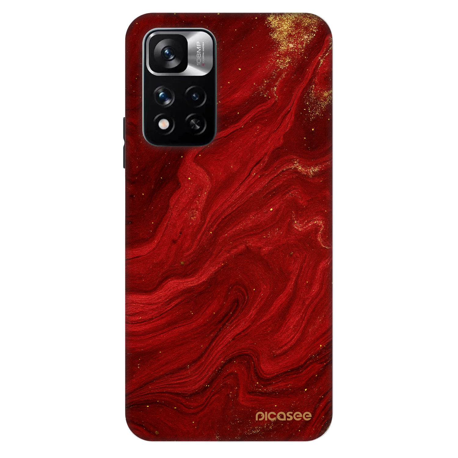 Picasee Fashion Case für Xiaomi Redmi Note 11 Pro 5G - Red