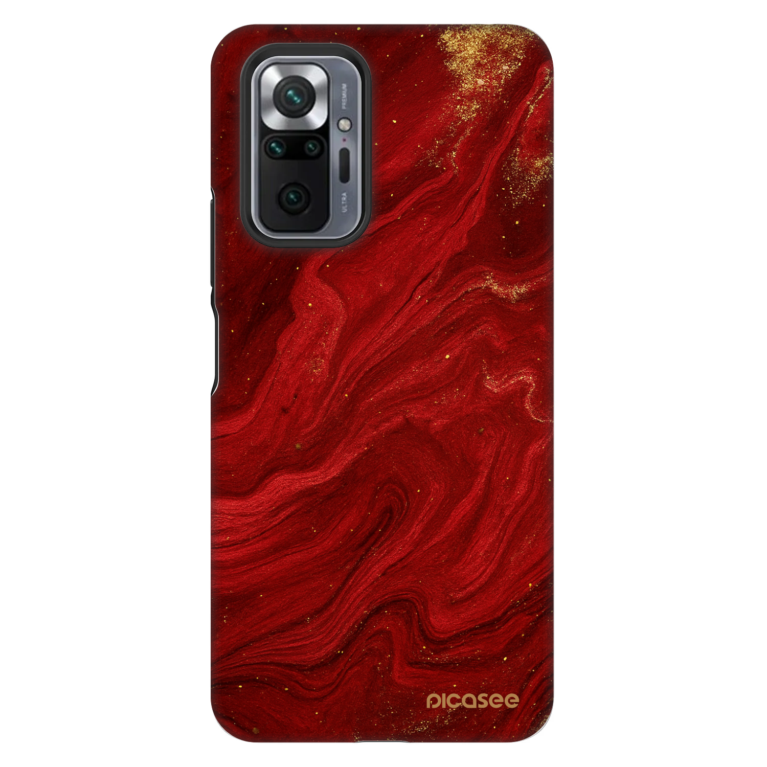 Picasee Fashion Case für Xiaomi Redmi Note 10 Pro - Red