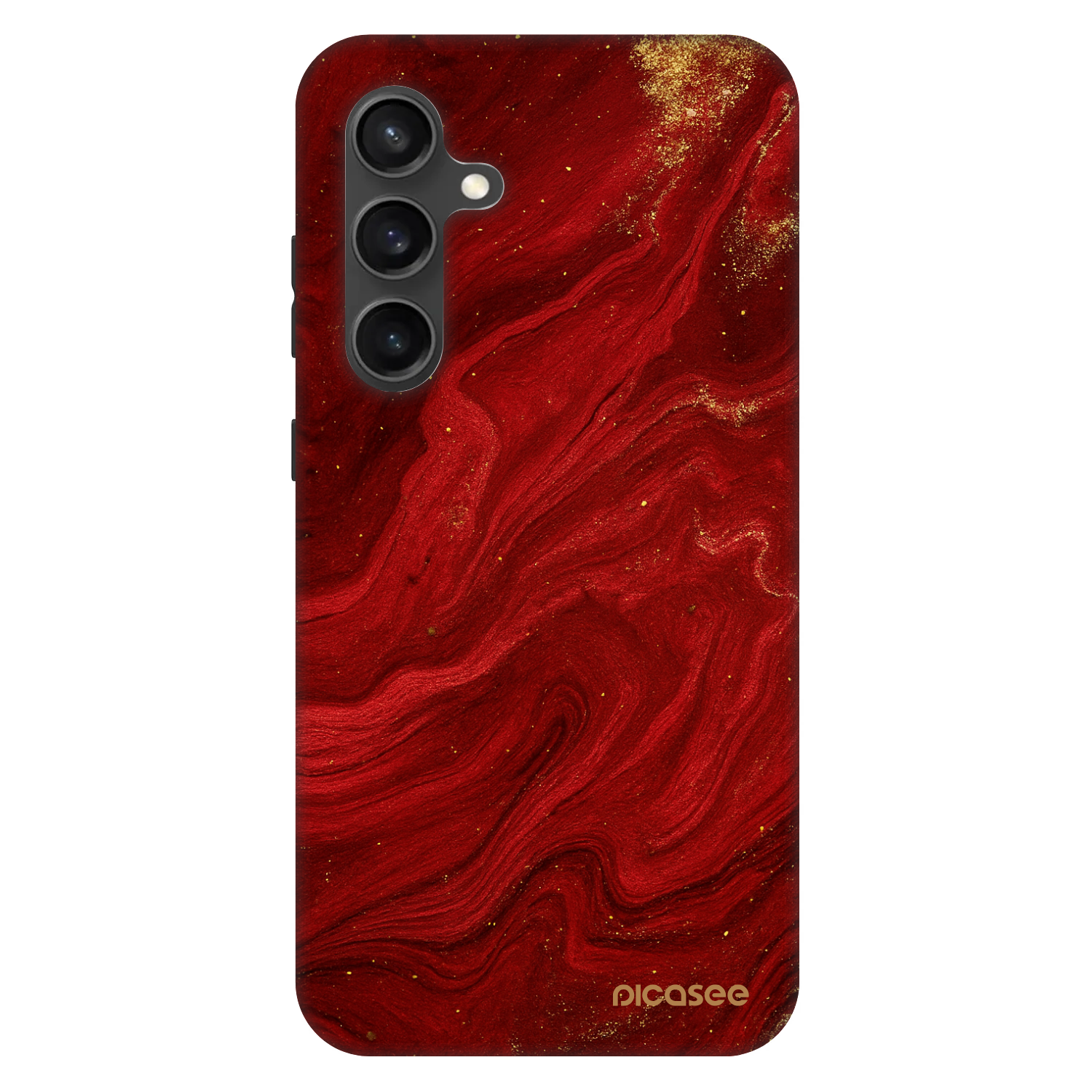 Picasee Fashion Case für Samsung Galaxy S24 FE S721B - Red