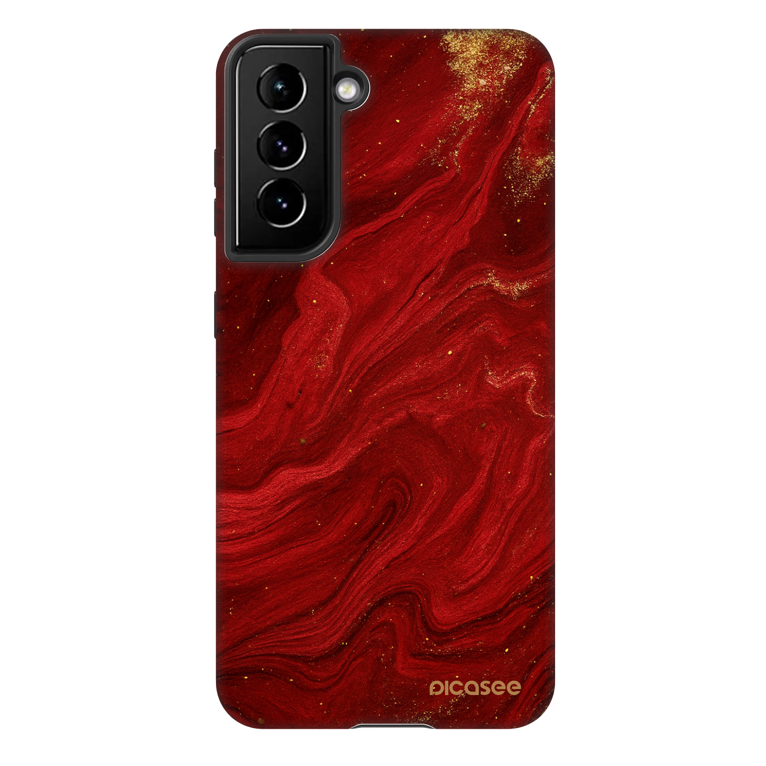 Picasee Fashion Case für Samsung Galaxy S22 5G - Red