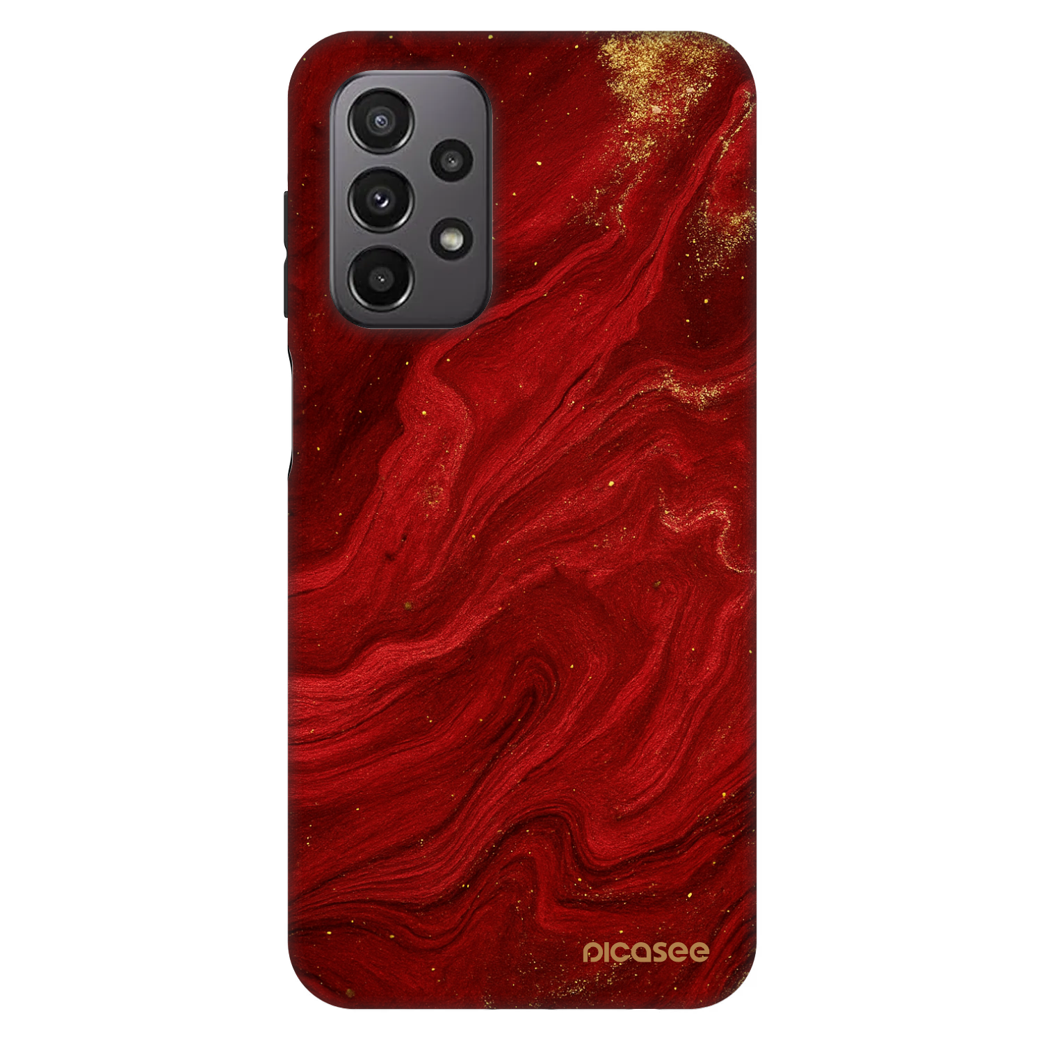 Picasee Fashion Case für Samsung Galaxy A23 A236B 5G - Red