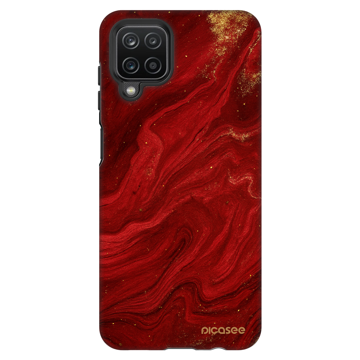 Picasee Fashion Case für Samsung Galaxy A12 A125F - Red