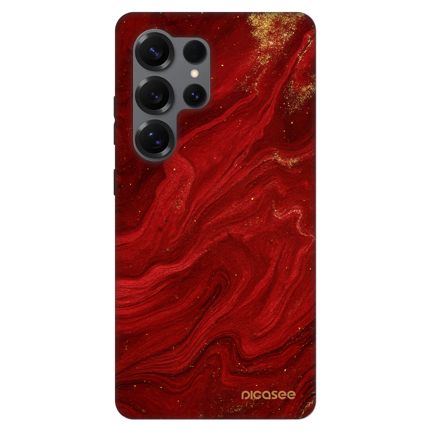Picasee Fashion Case PowerShare pro Samsung Galaxy S25 Ultra 5G - Red