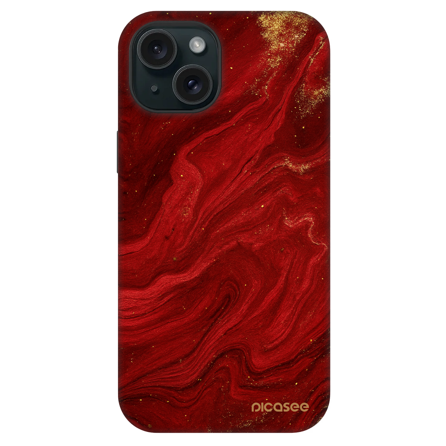 Picasee Fashion Case MagSafe für Apple iPhone 15 - Red