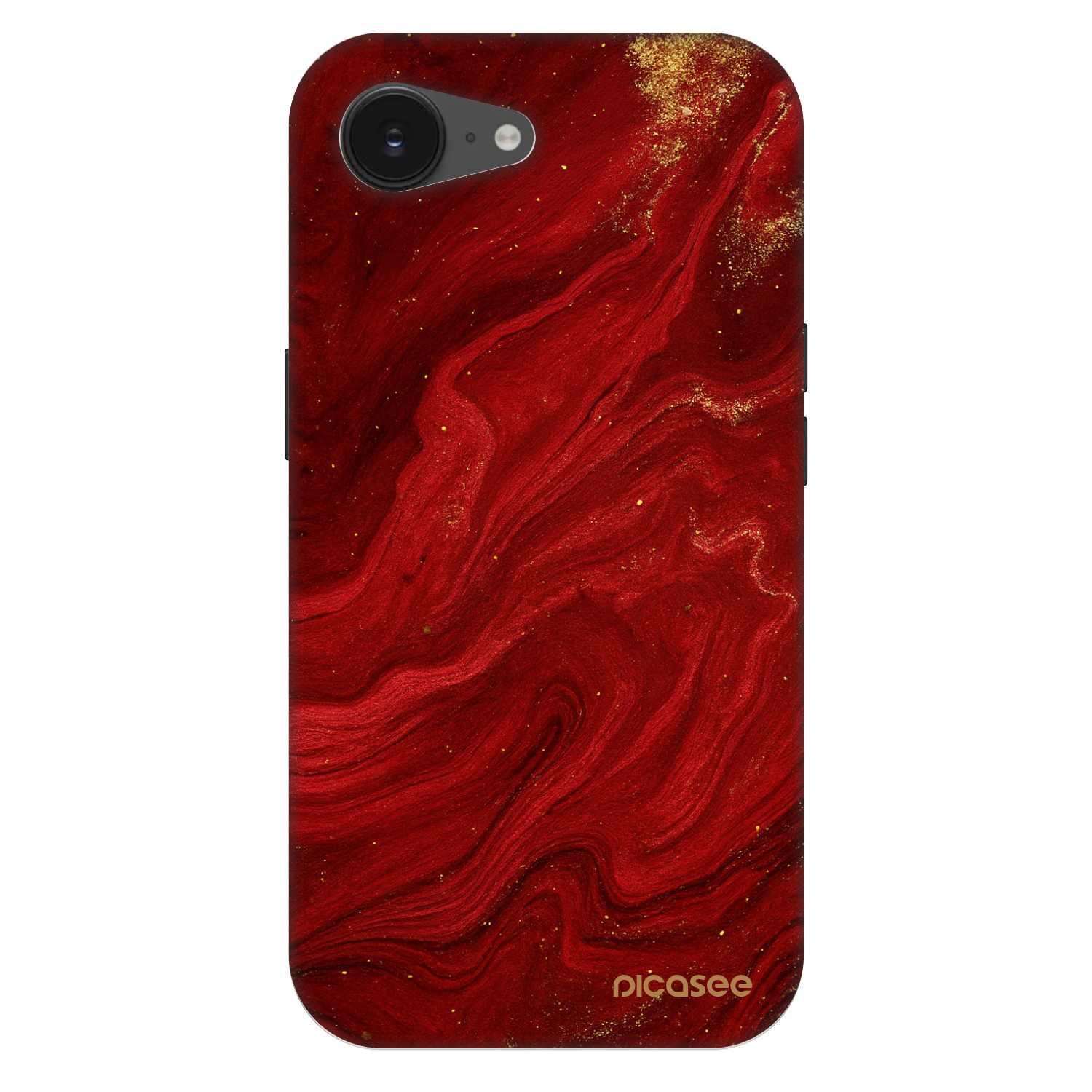 Picasee Fashion Case MagSafe für Apple iPhone 16e - Red