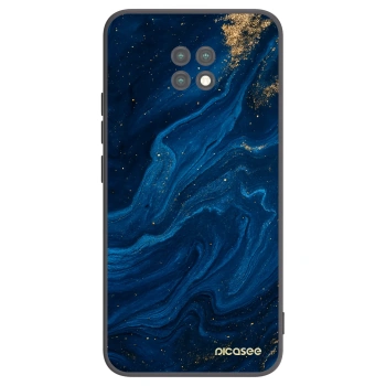 Picasee Xiaomi Redmi Note 9T Hülle - Schwarzes Silikon - Blue