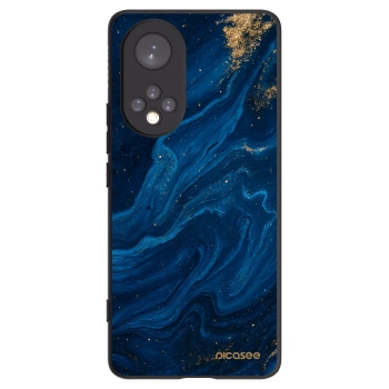 Picasee Honor 50 5G Hülle - Schwarzes Silikon - Blue