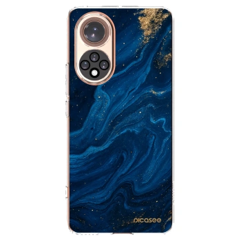 Picasee Honor 50 5G Hülle - Transparentes Silikon - Blue