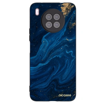 Picasee Huawei Nova 8i Hülle - Schwarzes Silikon - Blue