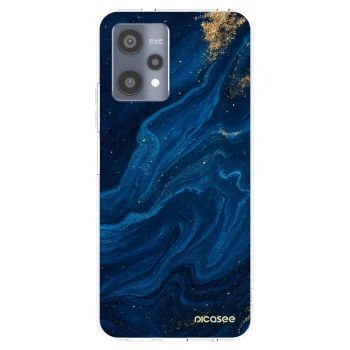Picasee Realme 9 Pro 5G Hülle - Transparentes Silikon - Blue