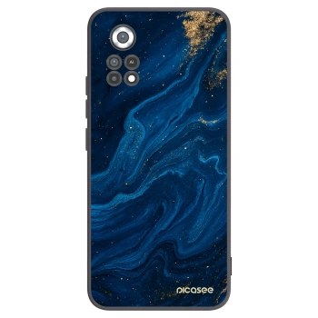 Picasee Xiaomi Poco X4 Pro 5G Hülle - Schwarzes Silikon - Blue